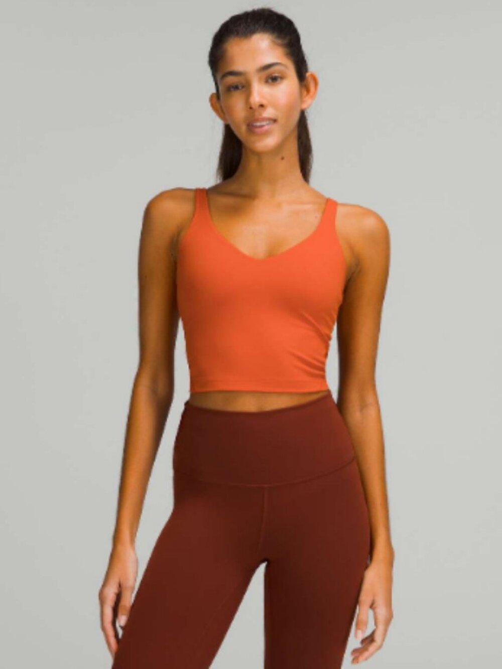 Lululemon Align Tank Top in Canyon Orange